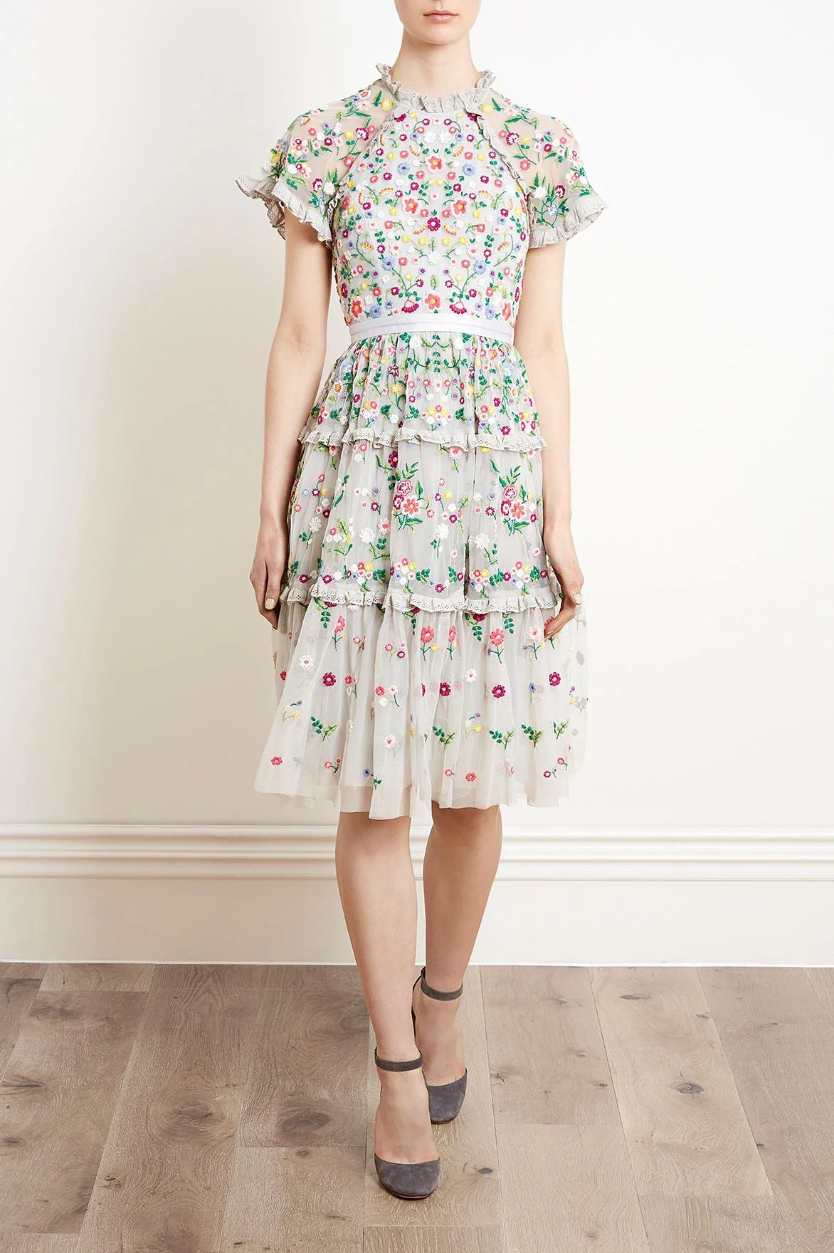 Needle \u0026 thread midi dress hotsell